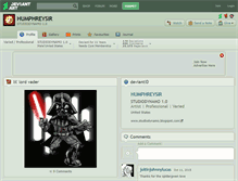 Tablet Screenshot of humphreysir.deviantart.com