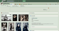 Desktop Screenshot of marinonsense.deviantart.com