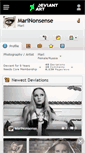 Mobile Screenshot of marinonsense.deviantart.com