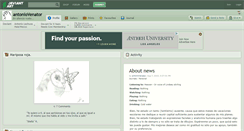 Desktop Screenshot of antoniovenator.deviantart.com