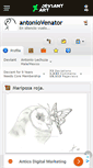 Mobile Screenshot of antoniovenator.deviantart.com