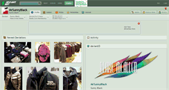 Desktop Screenshot of mrsunnyblack.deviantart.com