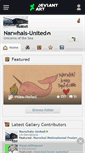 Mobile Screenshot of narwhals-united.deviantart.com