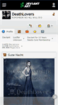 Mobile Screenshot of deathlovers.deviantart.com