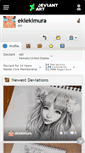 Mobile Screenshot of ekiekimura.deviantart.com