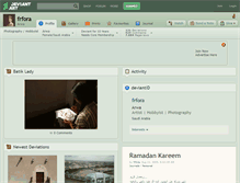Tablet Screenshot of frfora.deviantart.com
