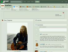 Tablet Screenshot of duskflare.deviantart.com