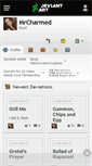 Mobile Screenshot of mrcharmed.deviantart.com