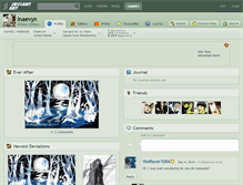 Tablet Screenshot of inaevyn.deviantart.com