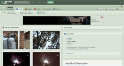 Desktop Screenshot of lindy2.deviantart.com