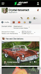 Mobile Screenshot of crystal-tesseract.deviantart.com