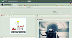 Desktop Screenshot of patryckzone.deviantart.com