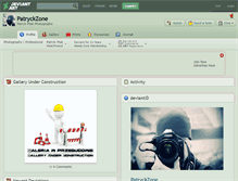Tablet Screenshot of patryckzone.deviantart.com