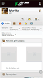 Mobile Screenshot of lola-lita.deviantart.com