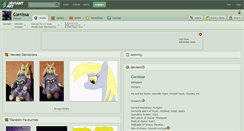 Desktop Screenshot of cornissa.deviantart.com