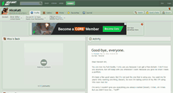 Desktop Screenshot of micokatt.deviantart.com