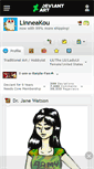 Mobile Screenshot of linneakou.deviantart.com