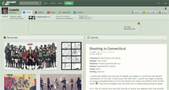 Desktop Screenshot of code06.deviantart.com