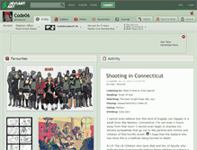 Tablet Screenshot of code06.deviantart.com