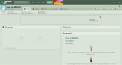 Desktop Screenshot of heir-of-breath.deviantart.com