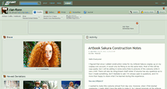 Desktop Screenshot of cian-fionn.deviantart.com