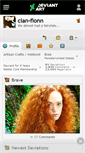 Mobile Screenshot of cian-fionn.deviantart.com