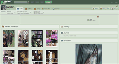 Desktop Screenshot of kamitori.deviantart.com