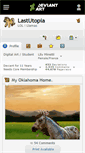 Mobile Screenshot of lastutopia.deviantart.com
