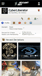 Mobile Screenshot of cyberliberator.deviantart.com