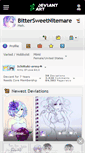 Mobile Screenshot of bittersweetnitemare.deviantart.com