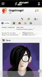 Mobile Screenshot of gogelmogel.deviantart.com