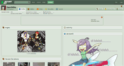 Desktop Screenshot of kaorimiko.deviantart.com