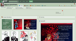 Desktop Screenshot of daiguren-hyourinmaru.deviantart.com