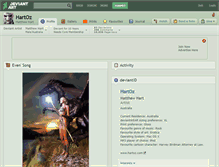 Tablet Screenshot of hartoz.deviantart.com