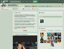 Tablet Screenshot of carsandgirls.deviantart.com