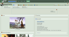 Desktop Screenshot of duracell-bunny.deviantart.com