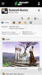 Mobile Screenshot of duracell-bunny.deviantart.com