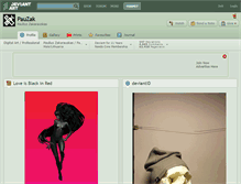 Tablet Screenshot of pauzak.deviantart.com