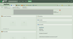 Desktop Screenshot of bay5hour.deviantart.com