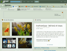Tablet Screenshot of palilinz.deviantart.com