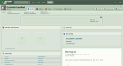 Desktop Screenshot of erulastiel-caladhiel.deviantart.com