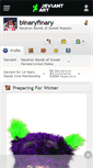 Mobile Screenshot of binaryfinary.deviantart.com