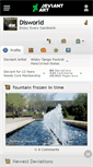 Mobile Screenshot of disworld.deviantart.com