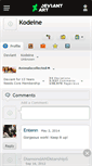 Mobile Screenshot of kodeine.deviantart.com