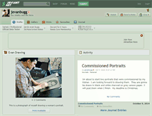 Tablet Screenshot of jevanbugg.deviantart.com