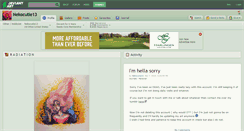 Desktop Screenshot of nekocutie13.deviantart.com