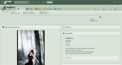 Desktop Screenshot of imaginny.deviantart.com