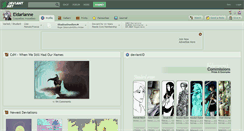 Desktop Screenshot of eldarianne.deviantart.com