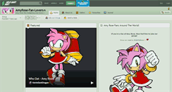 Desktop Screenshot of amyrose-fan-lovers.deviantart.com