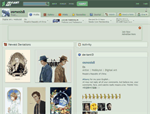 Tablet Screenshot of osmosis8.deviantart.com